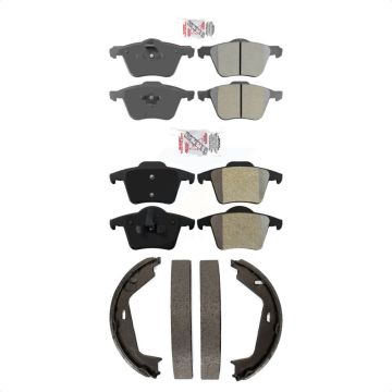Front Rear Semi-Metallic Disc Brake Pads Kit For Volvo XC90 KNN-100379