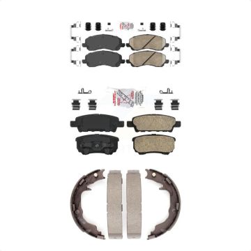 Front Rear Ceramic Disc Brake Pads Kit For Jeep Patriot Mitsubishi Lancer Dodge Compass KNN-100450