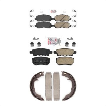 Front Rear Ceramic Disc Brake Pads Kit For Jeep Patriot Mitsubishi Lancer Dodge Compass KNN-100451