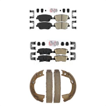 Front Rear Ceramic Disc Brake Pads Kit For Kia Optima With Electric Parking KNN-100475