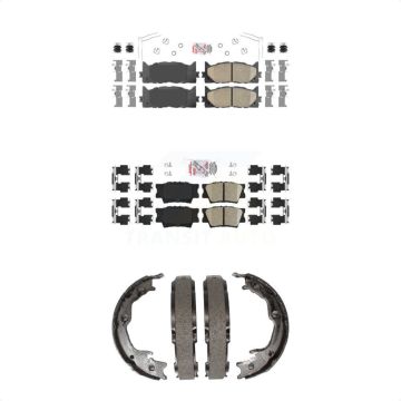 Front Rear Ceramic Disc Brake Pads Kit For Toyota Camry Lexus ES350 Avalon ES300h KNN-100482