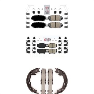 Front Rear Ceramic Disc Brake Pads Kit For Toyota Camry KNN-100500