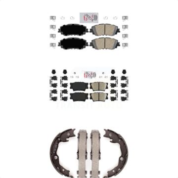 Front Rear Ceramic Disc Brake Pads Kit For Toyota Camry KNN-100501
