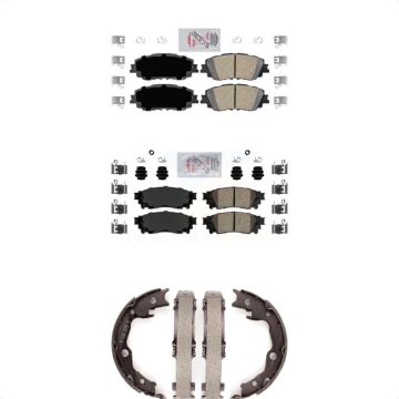 Front Rear Ceramic Disc Brake Pads Kit For Toyota RAV4 Camry KNN-100503