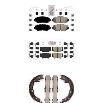 Front Rear Ceramic Disc Brake Pads Kit For Toyota Camry KNN-100504
