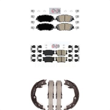Front Rear Ceramic Disc Brake Pads Kit For Toyota Camry KNN-100505