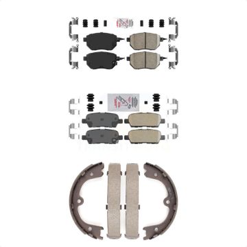 Front Rear Ceramic Disc Brake Pads Kit For Nissan Murano KNN-100609