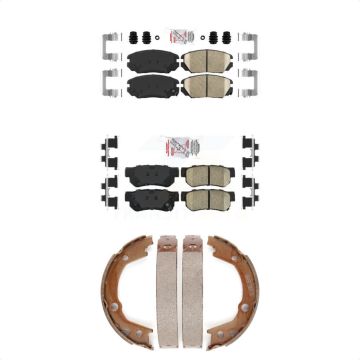 Front Rear Ceramic Disc Brake Pads Kit For Hyundai Sonata KNN-100668