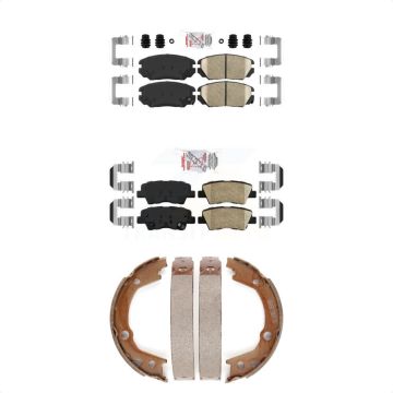 Front Rear Ceramic Disc Brake Pads Kit For Hyundai Sonata KNN-100670