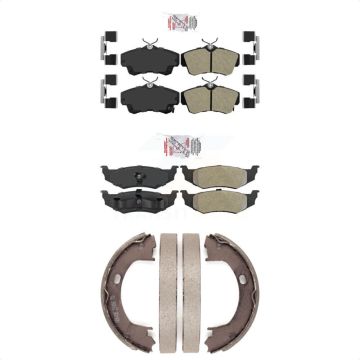 Front Rear Semi-Metallic Disc Brake Pads Kit For Chrysler PT Cruiser Dodge Neon KNN-100790