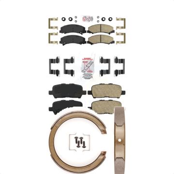 Front Rear Ceramic Disc Brake Pads Kit For Chevrolet Impala KNN-100801