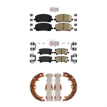 Front Rear Ceramic Disc Brake Pads Kit For Toyota Highlander KNN-100888