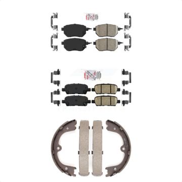 Front Rear Ceramic Disc Brake Pads Kit For Nissan Murano KNN-100897