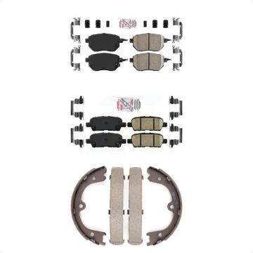 Front Rear Ceramic Disc Brake Pads Kit For Nissan Murano KNN-100898