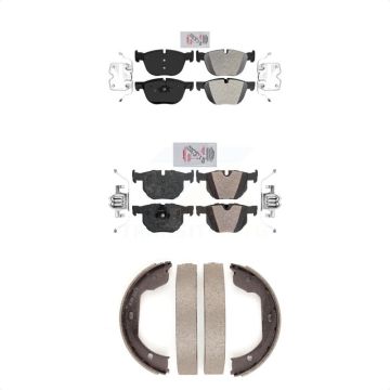 Front Rear Semi-Metallic Disc Brake Pads Kit For BMW X5 X6 KNN-100933
