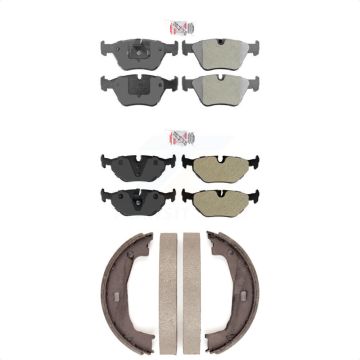 Front Rear Semi-Metallic Disc Brake Pads Kit For BMW Z4 KNN-100967