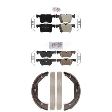 Front Rear Semi-Metallic Disc Brake Pads Kit For BMW 320i xDrive 328d KNN-101026