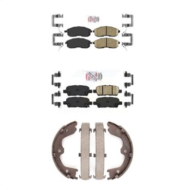 Front Rear Ceramic Disc Brake Pads Kit For Nissan Altima KNN-101062
