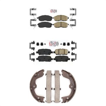 Front Rear Ceramic Disc Brake Pads Kit For Nissan Altima KNN-101064