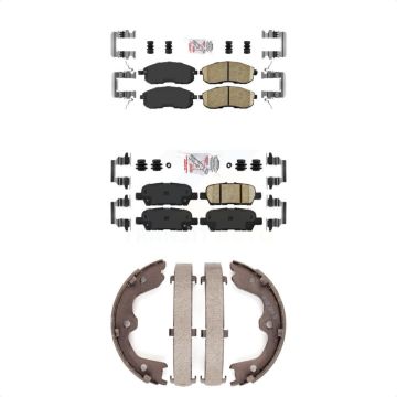 Front Rear Ceramic Disc Brake Pads Kit For Nissan Altima KNN-101065
