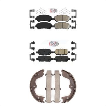 Front Rear Ceramic Disc Brake Pads Kit For Nissan Maxima KNN-101071
