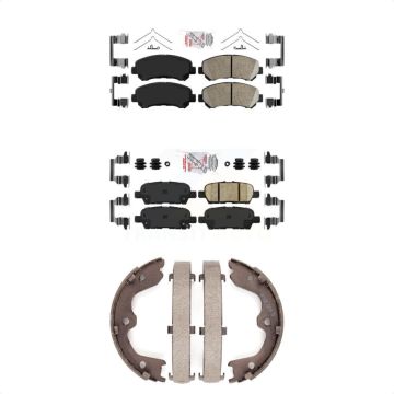 Front Rear Ceramic Disc Brake Pads Kit For Nissan Maxima KNN-101073