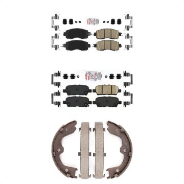 Front Rear Ceramic Disc Brake Pads Kit For Nissan Altima KNN-101076