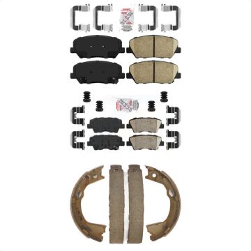 Front Rear Ceramic Disc Brake Pads Kit For Kia Optima KNN-101117