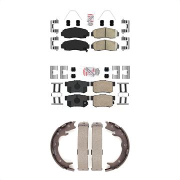 Front Rear Ceramic Disc Brake Pads Kit For Acura TL CL RL KNN-101139