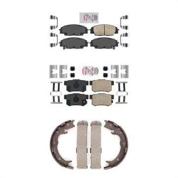 Front Rear Ceramic Disc Brake Pads Kit For 2000-2006 Honda S2000 KNN-101149