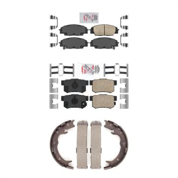Front Rear Ceramic Disc Brake Pads Kit For 2000-2006 Honda S2000 KNN-101150