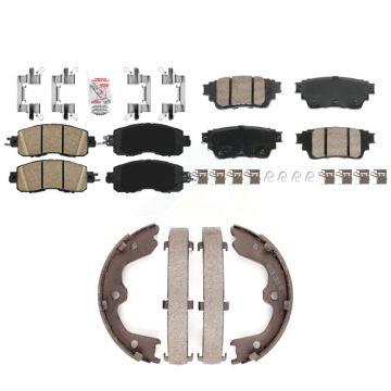 Front Rear Ceramic Disc Brake Pads Kit For Nissan Altima KNN-101265