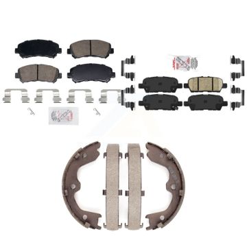 Front Rear Ceramic Disc Brake Pads Kit For Nissan Maxima KNN-101488