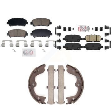 Front Rear Ceramic Disc Brake Pads Kit For Nissan Maxima KNN-101490