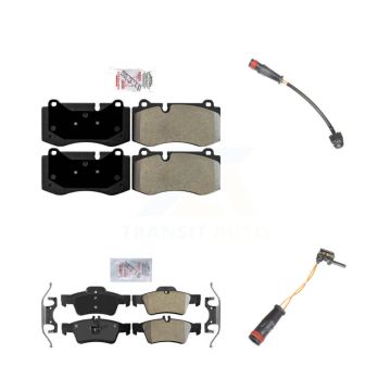 Front Rear Ceramic Brake Pads Wear Sensor Kit For Mercedes-Benz S550 S450 CL550 S400 S600 KNW-100063