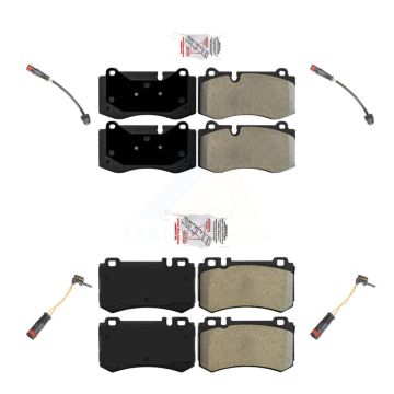 Front Rear Ceramic Disc Brake Pads Wear Sensor Kit For Mercedes-Benz S600 Armored Vehicle KNW-100342