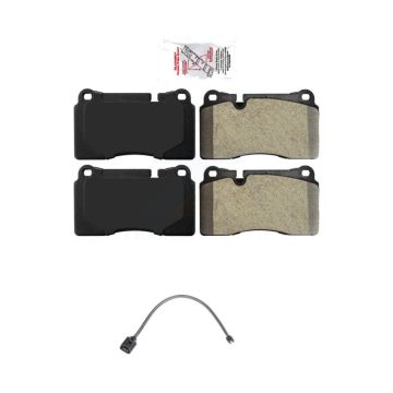 Front Ceramic Disc Brake Pads And Wear Sensors Kit For Volkswagen Touareg KNW-100615