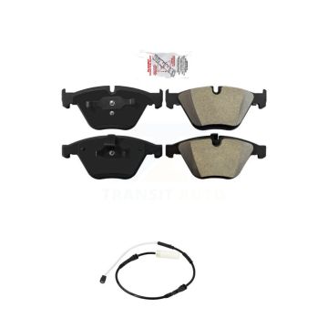 Front Ceramic Disc Brake Pads And Wear Sensors Kit For BMW 328i xDrive 335i 335is 335d KNW-100667