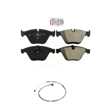Front Ceramic Disc Brake Pads And Wear Sensors Kit For BMW Z4 KNW-100675