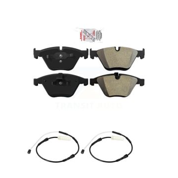 Front Ceramic Disc Brake Pads And Wear Sensors Kit For BMW 328i xDrive 335i 335is 335d KNW-100815