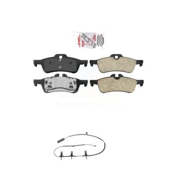 Rear Ceramic Disc Brake Pads And Wear Sensors Kit For Mini Cooper KNW-100859