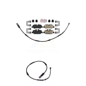 Rear Ceramic Disc Brake Pads And Extra Wear Sensors Kit For Mini Cooper KNW-100871