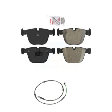 Rear Ceramic Disc Brake Pads And Wear Sensors Kit For BMW 535i GT xDrive 550i KNW-100935