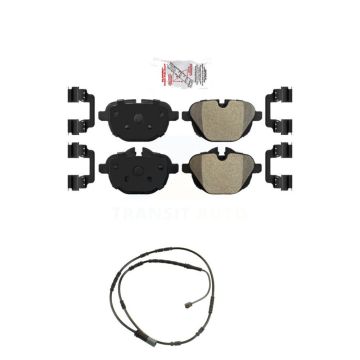 Rear Ceramic Disc Brake Pads And Wear Sensors Kit For BMW i8 KNW-100944