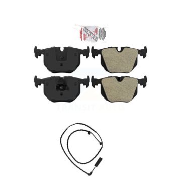 Rear Ceramic Disc Brake Pads And Wear Sensors Kit For Land Rover Range KNW-100963