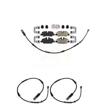 Rear Ceramic Disc Brake Pads And Extra Wear Sensors Kit For Mini Cooper KNW-100984