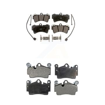 Front Rear Semi-Metallic Brake Pads Kit For Audi Q7 Porsche Cayenne Volkswagen Touareg KPF-100014