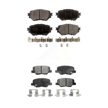 Front Rear Semi-Metallic Brake Pads Kit For Mazda 3 Sport KPF-100272