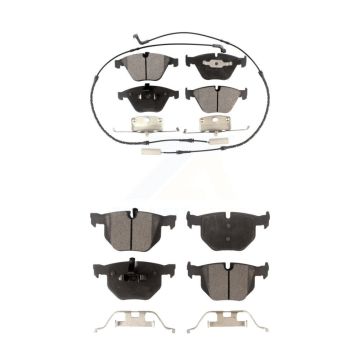 Front Rear Semi-Metallic Brake Pads Kit For BMW 335i xDrive X1 335xi 335is 335d KPF-100426