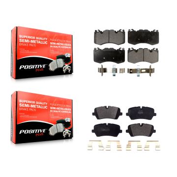 Front Rear Semi-Metallic Brake Pads Kit For Land Rover Range Sport KPF-100521